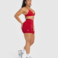 Effortless Seamless Shorts | Toasted Red