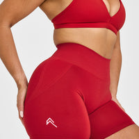 Effortless Seamless Shorts | Toasted Red