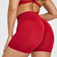 Effortless Seamless Shorts | Toasted Red