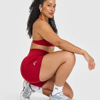 Effortless Seamless Shorts | Toasted Red