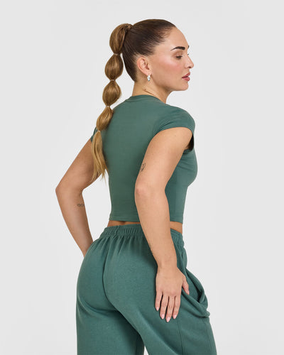 Cotton Icon Baby T-Shirt | Iced Green