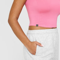 Mellowâ„¢ Soft Mid Short Sleeve T-Shirt | Peony Pink