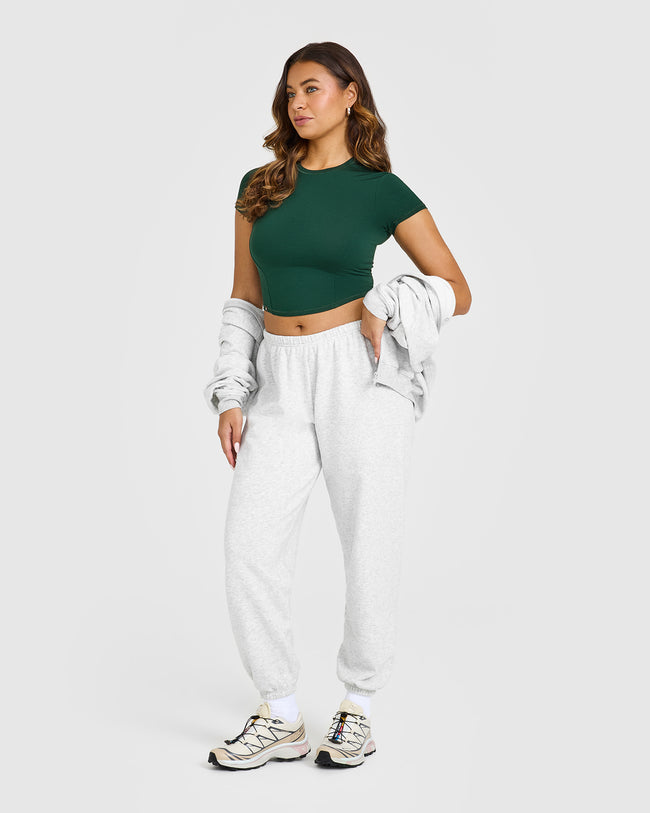 Mellowâ„¢ Soft Mid Short Sleeve T-Shirt | Racing Green