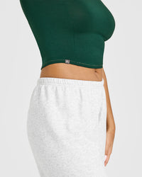 Mellowâ„¢ Soft Mid Short Sleeve T-Shirt | Racing Green