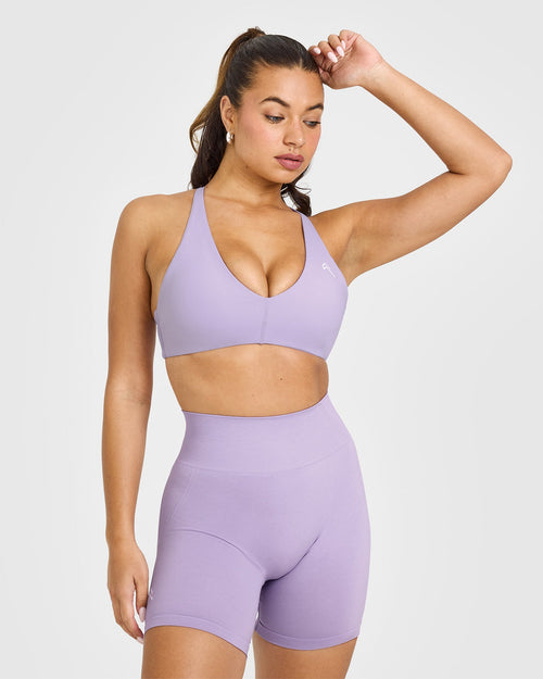 Oner Modal Unified Micro Bralette | Wisteria Purple