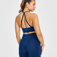 Unified Twist Sports Bra | Midnight