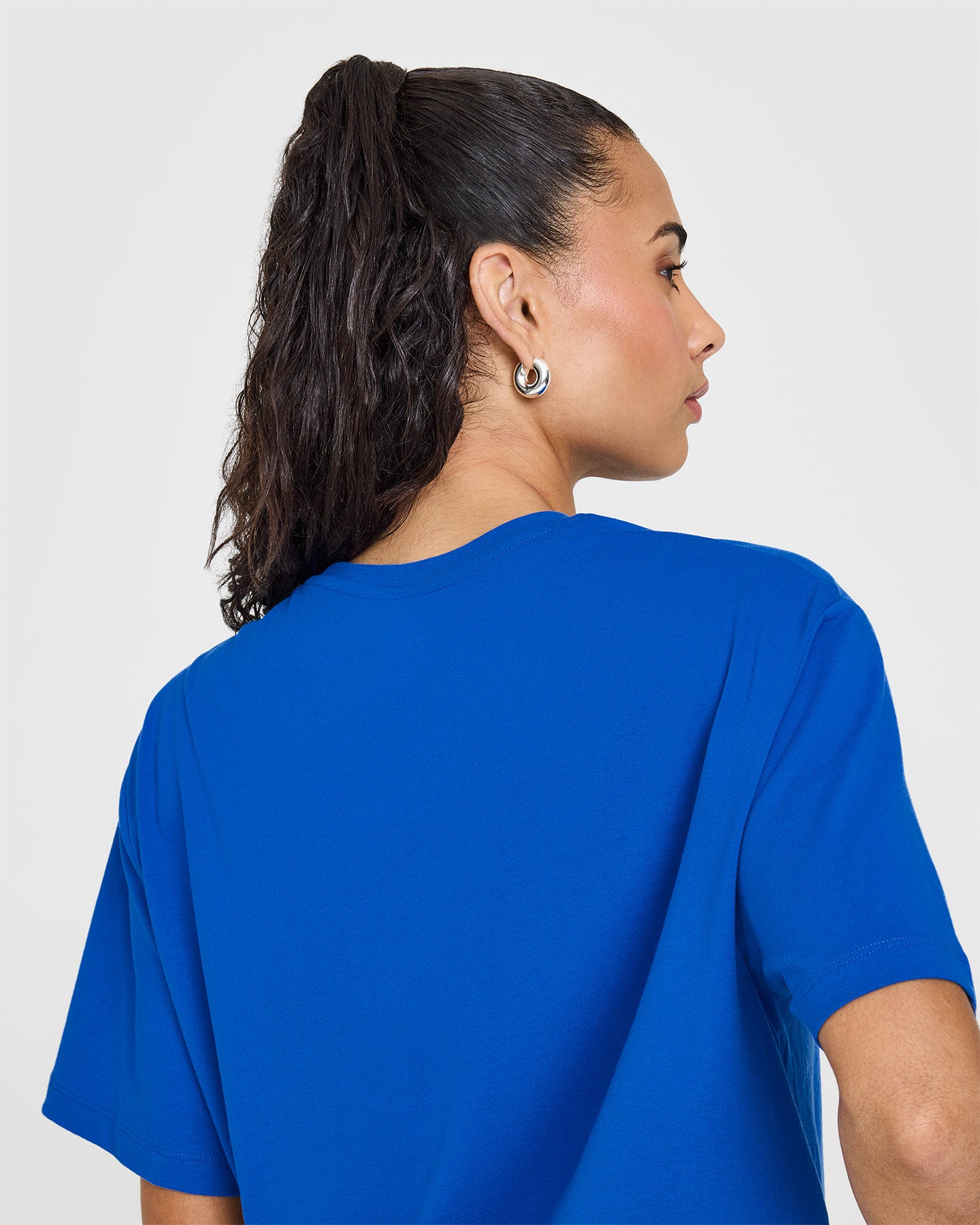 Classic Oversized Lightweight T-Shirt | Cobalt
