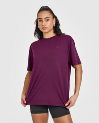 Classic Oversized Lightweight T-Shirt | Ripe Fig