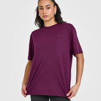 Classic Oversized Lightweight T-Shirt | Ripe Fig