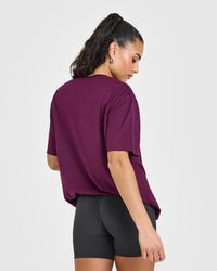 Classic Oversized Lightweight T-Shirt | Ripe Fig