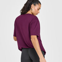 Classic Oversized Lightweight T-Shirt | Ripe Fig