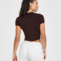 Mellow™ Soft Mid Short Sleeve T-Shirt | 70% Cocoa
