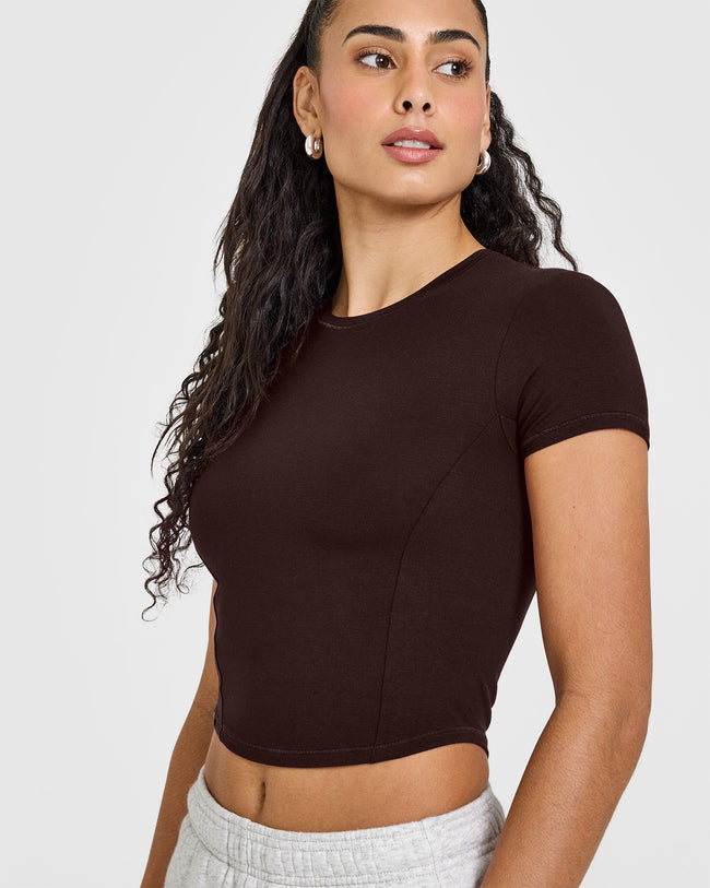 Mellow™ Soft Mid Short Sleeve T-Shirt | 70% Cocoa