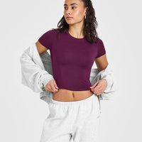 Mellowâ„¢ Soft Mid Short Sleeve T-Shirt | Ripe Fig