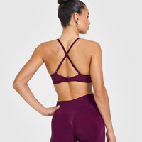 Unified Micro Bralette | Ripe Fig