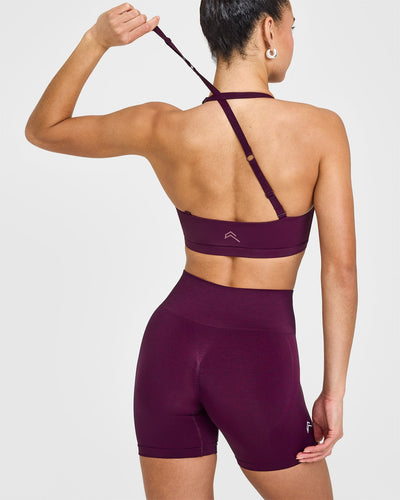 Unified Twist Sports Bra | Ripe Fig