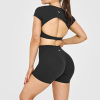 SoftMotion™ Shorts 6" | Soft Black