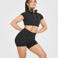 SoftMotion™ Shorts 6" | Soft Black