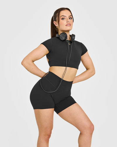 SoftMotion™ Shorts 6" | Soft Black