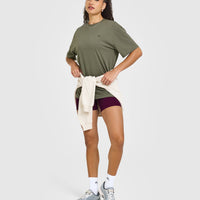 Classic Oversized Lightweight T-Shirt | Alpine Green