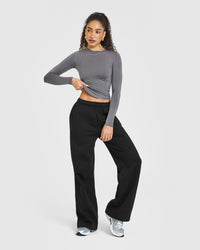 Mellowâ„¢ Soft Long Sleeve Top | Ash Grey