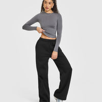 Mellowâ„¢ Soft Long Sleeve Top | Ash Grey