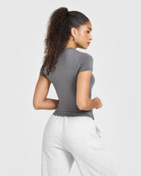 Mellow™ Soft Short Sleeve T-Shirt | Ash Grey