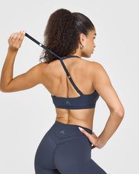 Unified Twist Sports Bra | True Blue