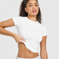 Mellow™ Soft Short Sleeve T-Shirt | White