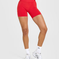 Effortless Seamless Shorts | Muscle Mommy Red