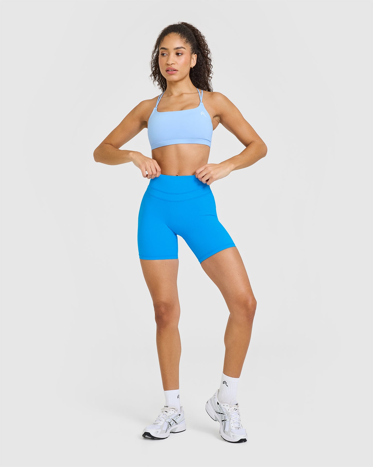 Everyday Cross Over Bralette | Powdered Blue