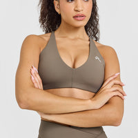 Unified Micro Bralette | Moss Brown
