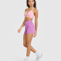 Unified Twist Sports Bra | Petal Pink