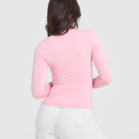 Mellow™ Soft Long Sleeve Top | Petal Pink