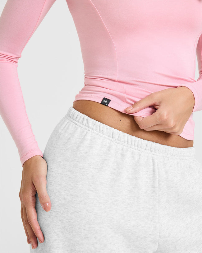 Mellow™ Soft Long Sleeve Top | Petal Pink