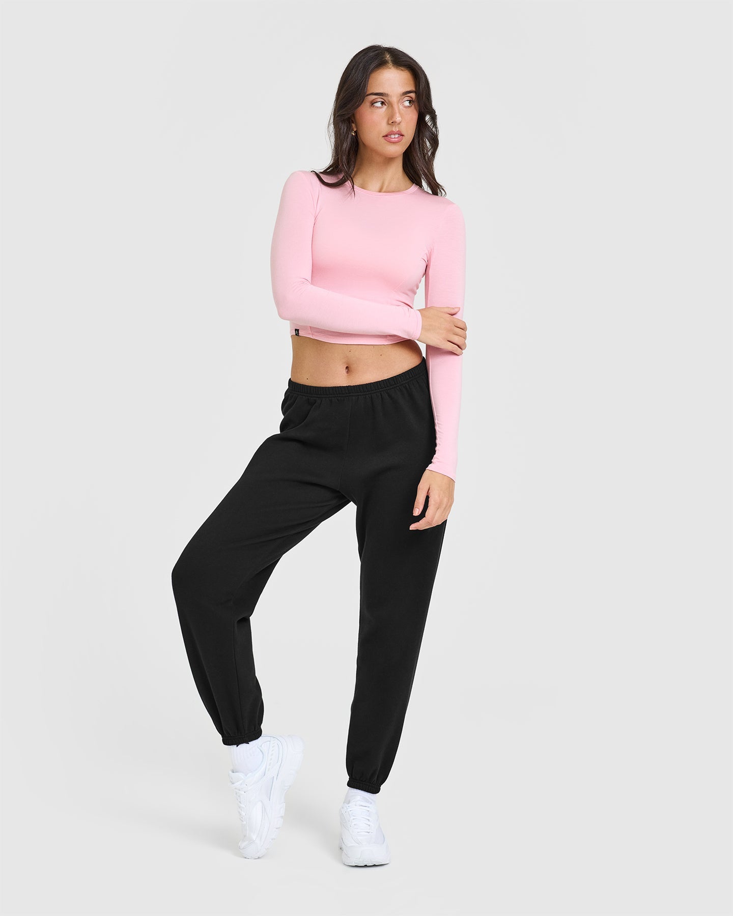 Mellowâ„¢ Soft Mid Long Sleeve Top | Petal Pink