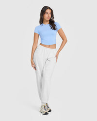 Mellow™ Soft Mid Short Sleeve T-Shirt | Powdered Blue