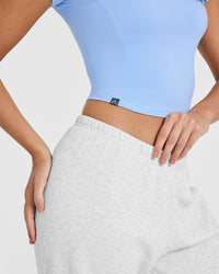 Mellow™ Soft Mid Short Sleeve T-Shirt | Powdered Blue