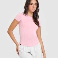 Mellowâ„¢ Soft Short Sleeve T-Shirt | Petal Pink
