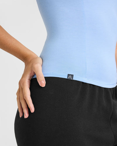 Mellow™ Soft Short Sleeve T-Shirt | Powdered Blue