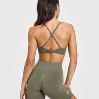 Unified Micro Bralette | Alpine Green
