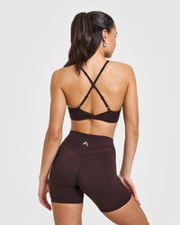 Unified Micro Bralette | Plum Brown