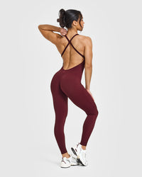 Unified Scoop Back All In One Long | Rosewood