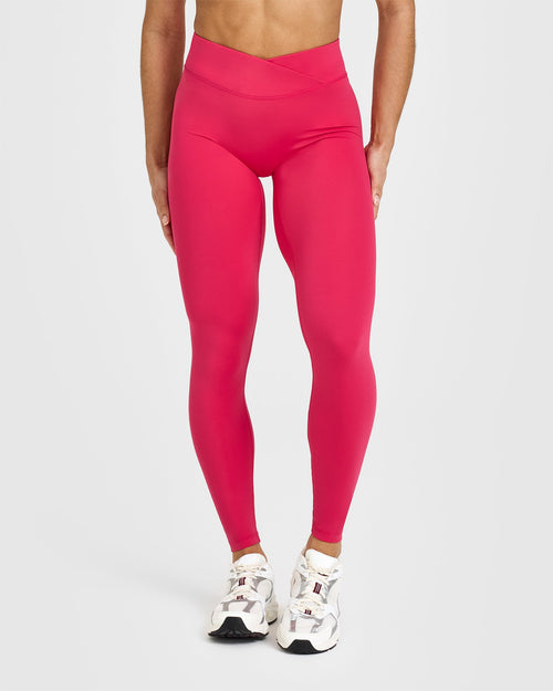 Oner Modal Unified Wrap Leggings | Berry Bloom