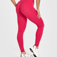 Unified Wrap Leggings | Berry Bloom