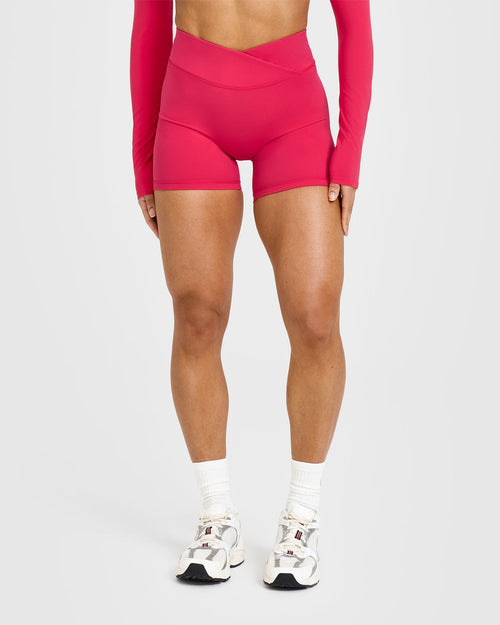 Oner Modal Unified Wrap Shorts 6" | Berry Bloom