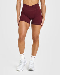 Unified Wrap Shorts 6" | Rosewood