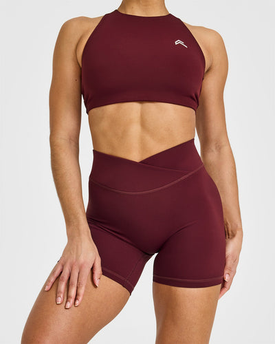 Unified Wrap Shorts 6" | Rosewood