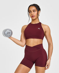 Unified Wrap Shorts 6" | Rosewood