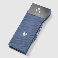 All Day Crew Socks 1 Pack | Granite Blue
